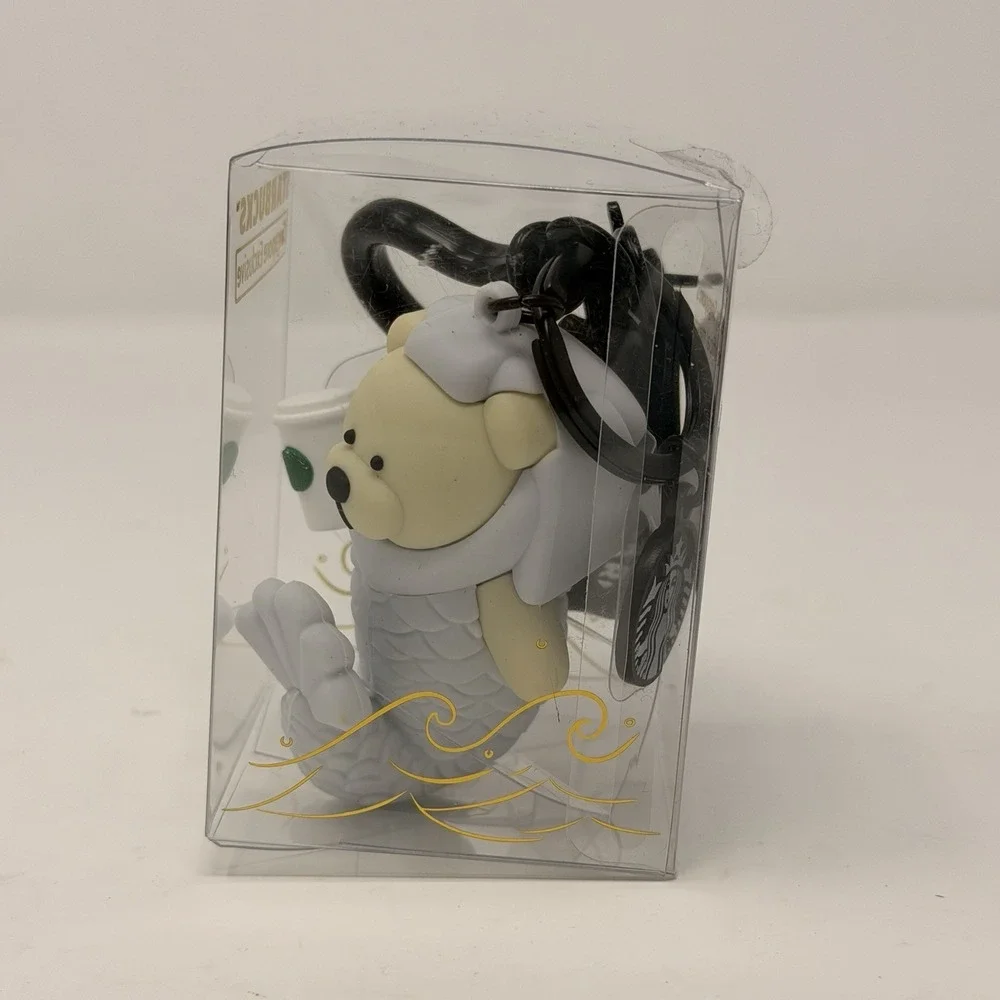 Starbucks Singapore Merlion Bearista Bear Keychain Exclusive‎ NWT Figurine 2026